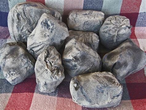 how to make fake rocks from paper bags